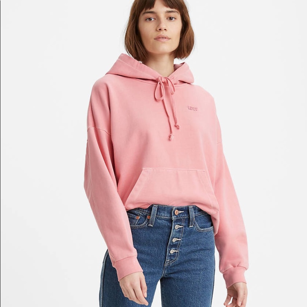 LEVI’S PINK HOODIE